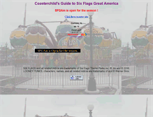 Tablet Screenshot of coasterchild.com